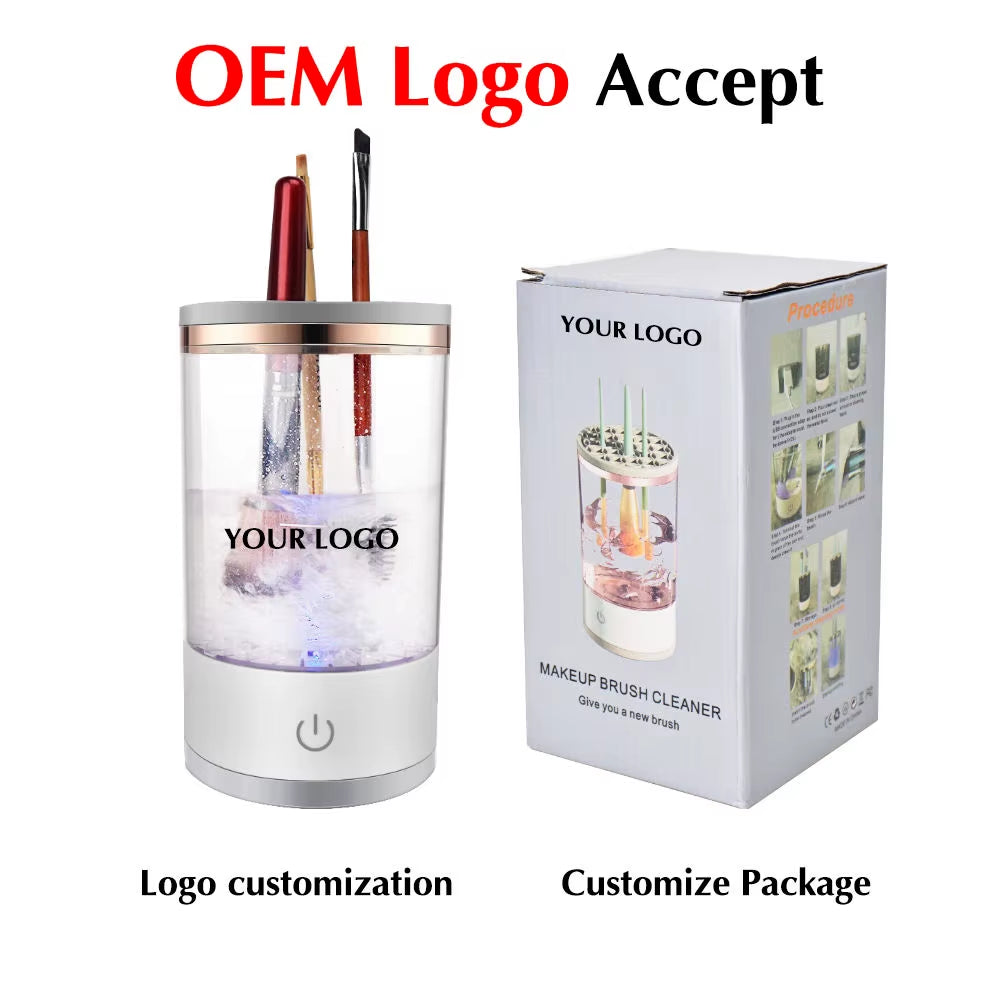 Automatic Quick Cleaning Energy Saving Makeup Brush Cleaner