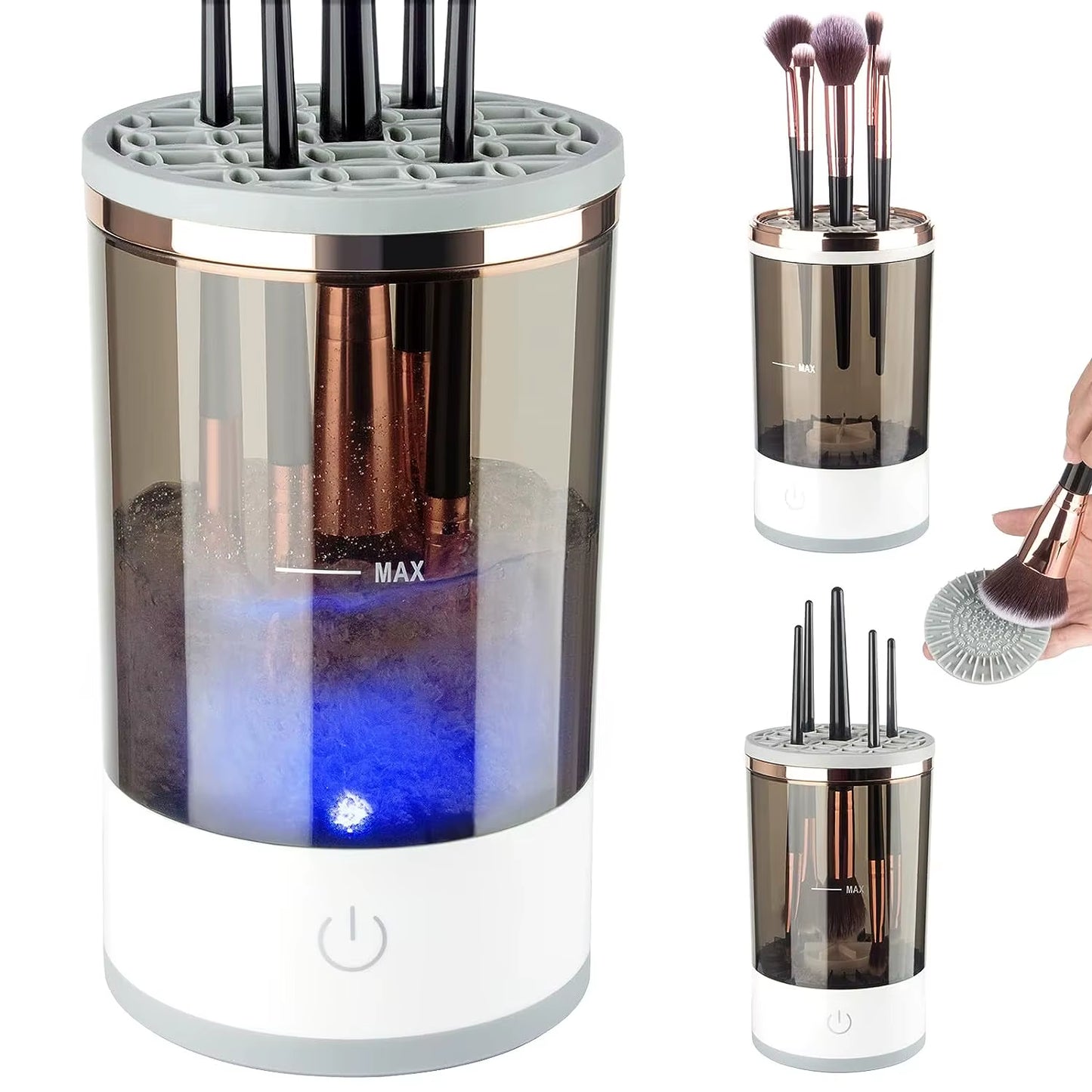 Automatic Quick Cleaning Energy Saving Makeup Brush Cleaner