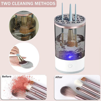 Automatic Quick Cleaning Energy Saving Makeup Brush Cleaner